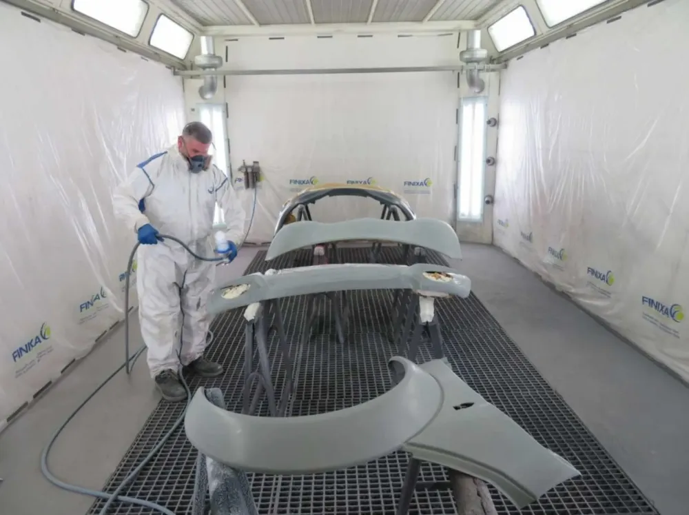 zone de peinture